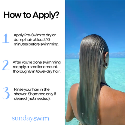 Pre-Swim Chlorine Defense Hair Cream